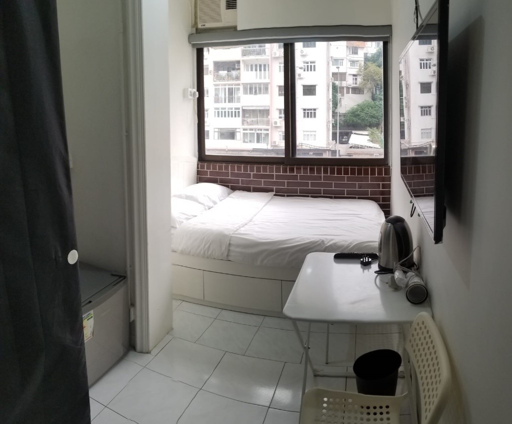 Studio with bathroom, one double bed. - 九龍塘 - 獨立套房 - Homates 香港