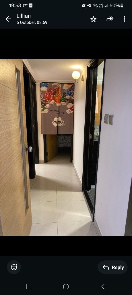 Room available in 3 Bedroom apartment (WhatsApp 951 46 851 ) I can't message you because basic.  Contact me here  - 荃灣 - 房間 (合租／分租) - Homates 香港