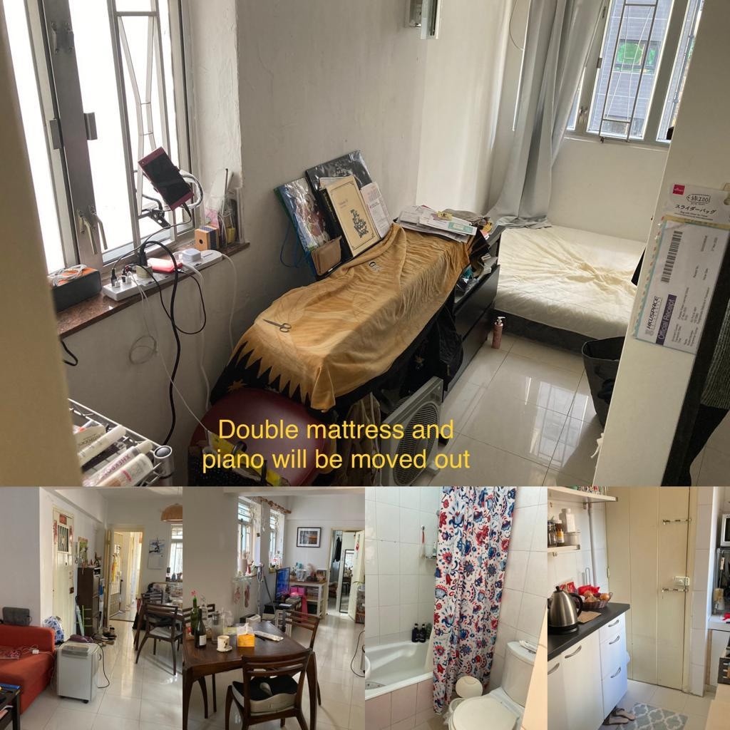 Room available in a bright, spacious flat - 銅鑼灣 - 房間 (合租／分租) - Homates 香港