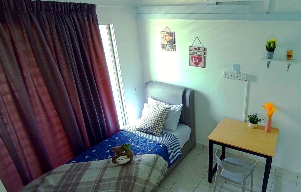 Premium Single Room For Rent @ Endah Ria Condo - Wilayah Persekutuan Kuala Lumpur - Bedroom - Homates Malaysia