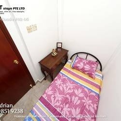 Available 31Aug -Common Room/Strictly Single Occupancy/no Owner Staying/Wifi/Aircon/No Agent Fee/Cooking allowed/Near Stevens MRT/Newtons MRT/Orchard MRT - Newton - Bedroom - Homates Singapore