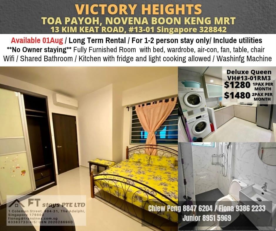 Room For Rent - VICTORY HEIGHTS - Jurong East - Flat - Homates Singapore