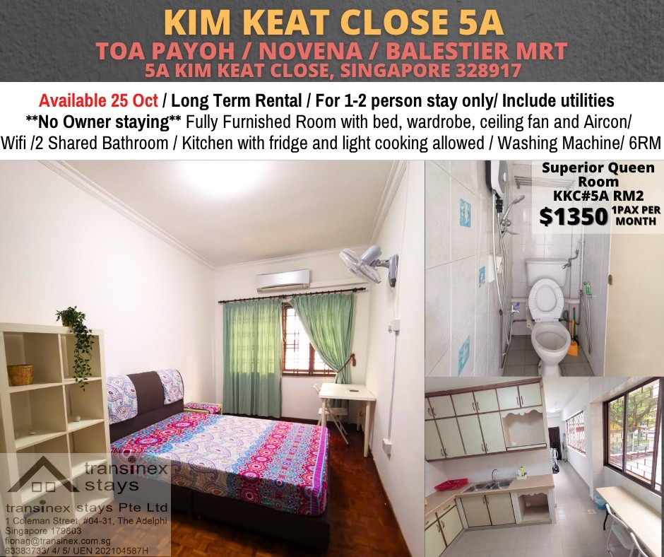 Kim Keat Close 5A RM2 - Toa Payoh - Flat - Homates Singapore