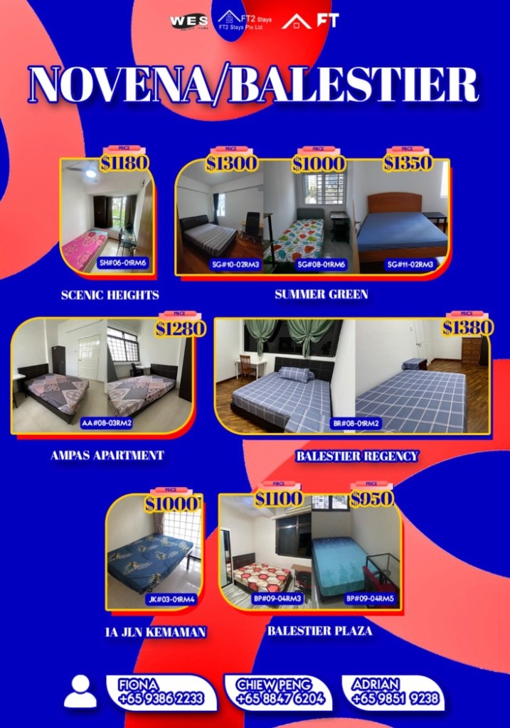 Available﻿ Immediately - Common Room/Include Utilities/Wifi/Aircon/No Agent Fee/Light Cooking Allowed/Washing Machine - Toa Payoh - Bedroom - Homates Singapore