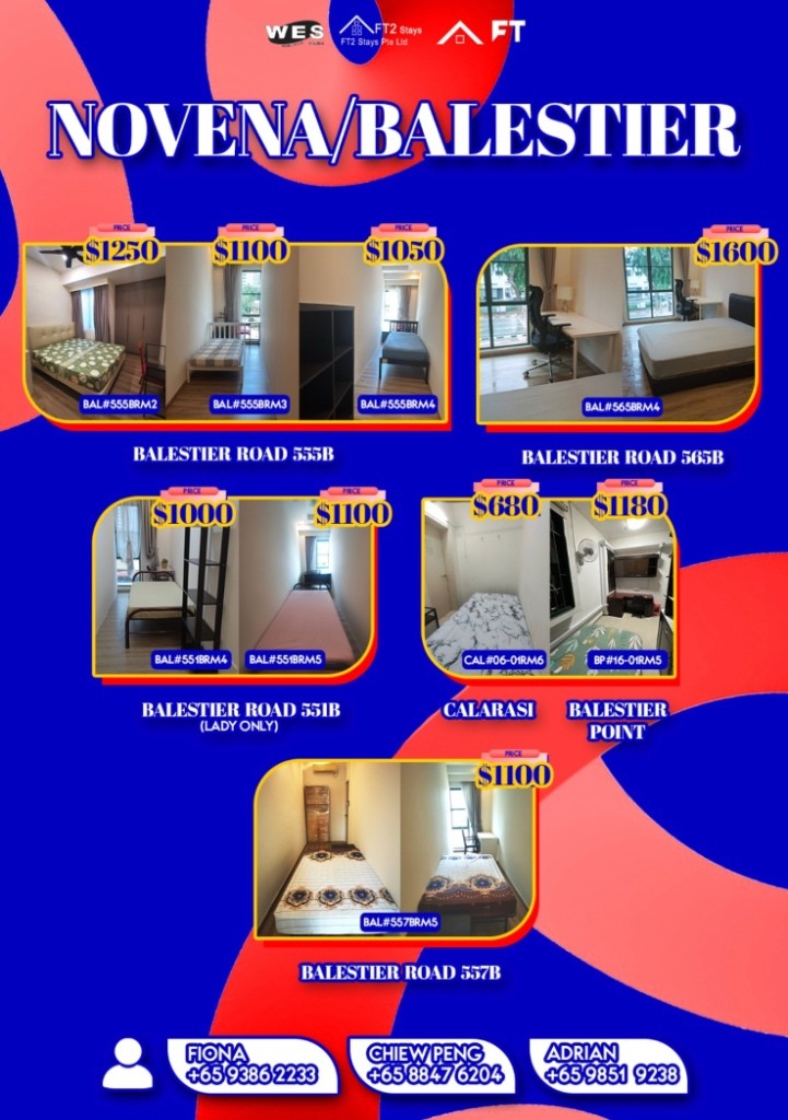 Available﻿ Immediately - Common Room/Include Utilities/Wifi/Aircon/No Agent Fee/Light Cooking Allowed/Washing Machine - Toa Payoh - Bedroom - Homates Singapore