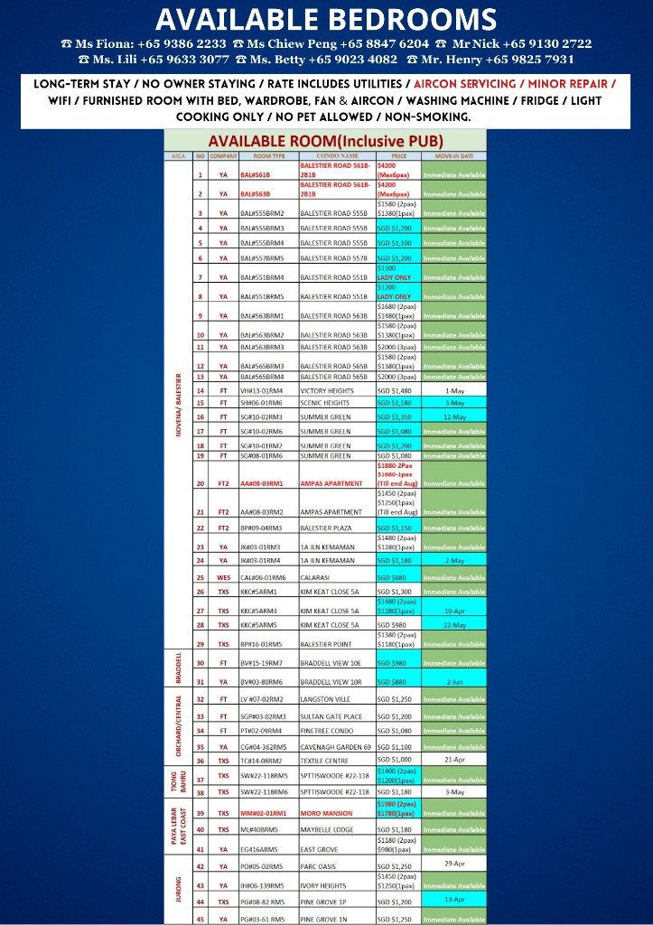Room for Rent/BRADDELL / MARYMOUNT / CALDECOTT MRT/ For 1 pax/ Available Immediately - Braddell 布萊徳 - 整個住家 - Homates 新加坡