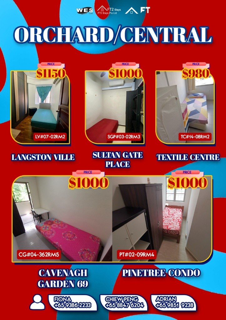 Room for Rent/28 Balmoral Park/ For 1 pax/ Available 31 May - Bukit Timah 武吉知馬 - 整个住家 - Homates 新加坡