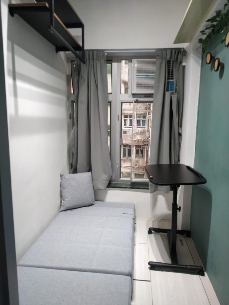 油麻地寶翠大楼男共居空間 (1分鐘步行到油麻地站) - Mong Kok/Yau Ma Tei - Bedroom - Homates Hong Kong