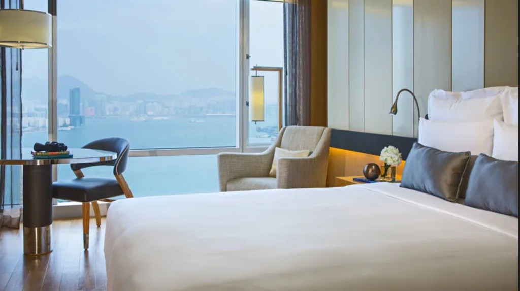 港島全海景5星級酒店包每日自助早餐健身室泳池 - 灣仔 - 住宅 (整間出租) - Homates 香港