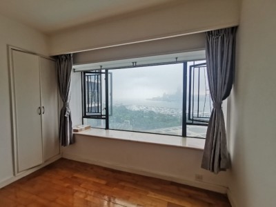 租客免佣，千尺豪宅、烟花海景、維園畔天后站、特大主人房套厠、工人房套厠 - 柏景台1座18D