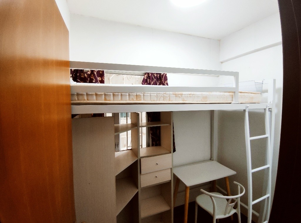 F02 Ma On Shan Female Coliving Space 24E D exchange student welcome - Ma On Shan - Bedroom - Homates Hong Kong