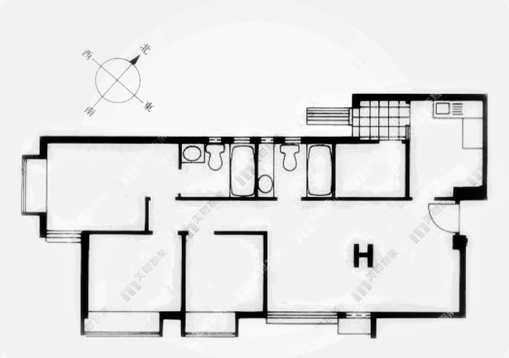 西灣河分租公寓3房2廁 - Tai Koo/Sai Wan Ho - Bedroom - Homates Hong Kong