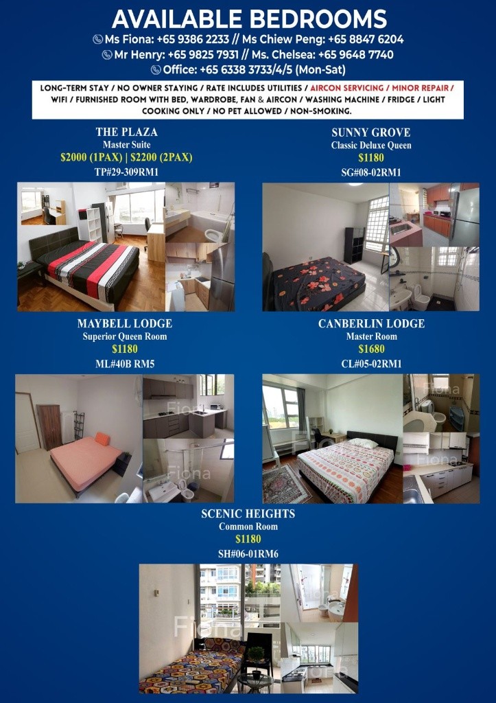Braddell MRT / Marymount MRT / Caldecott MRT - Master Bedroom - Available 19 Jan - Braddell 布莱徳 - 整个住家 - Homates 新加坡