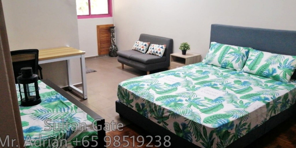 Available 2 May - Master Bed Room/ Private Bathroom/Strictly Single Occupancy/no Owner Staying/No Agent Fee/Cooking allowed/Bugis MRT/ Lavender / Nicoll Highway MRT / Katong  - Bugis 白沙浮 - 整個住家 - Homates 新加坡