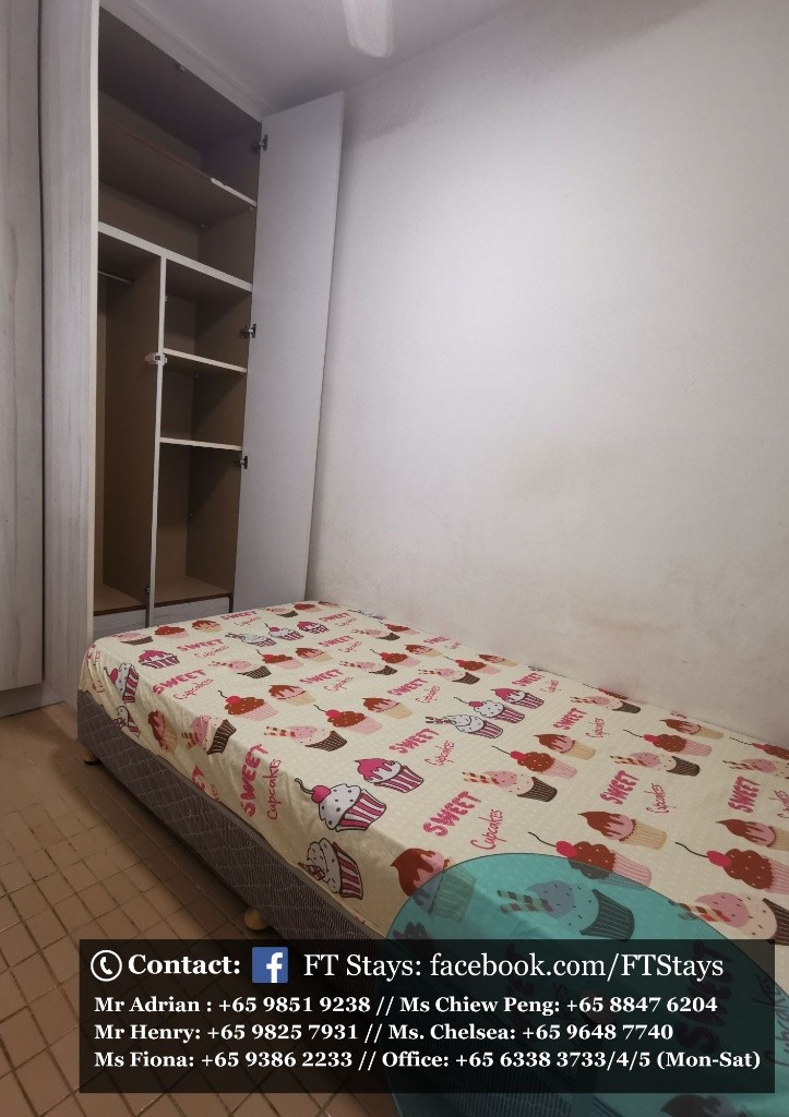 Amenities: wifi, bed, washing machine, ceiling fan and aircon, closet, shared toilet, light cooking allowed, fridge, non smoking, visitors allowed, no owner staying, no pet, no agent fee. - Ang Mo Kio - Homates 新加坡