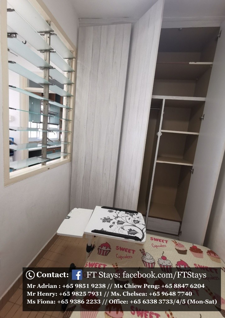 Amenities: wifi, bed, washing machine, ceiling fan and aircon, closet, shared toilet, light cooking allowed, fridge, non smoking, visitors allowed, no owner staying, no pet, no agent fee. - Ang Mo Kio - Homates 新加坡