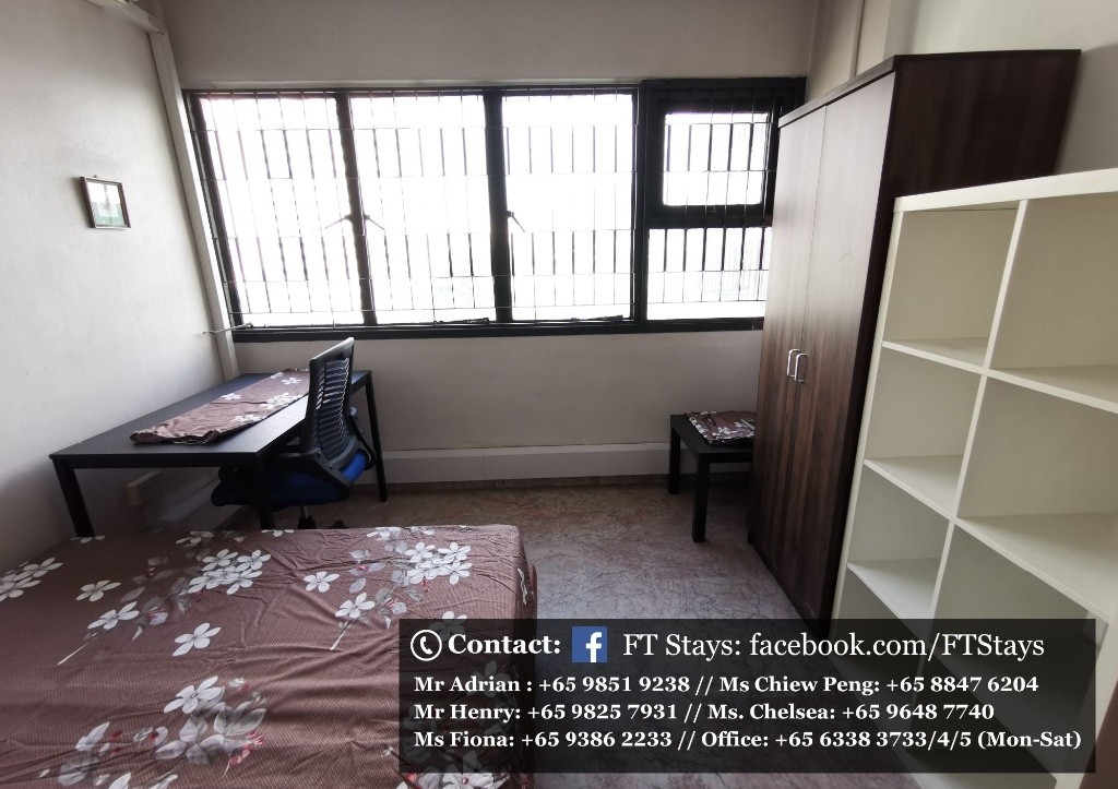 Amenities: wifi, bed, washing machine, ceiling fan and aircon, closet, shared toilet, light cooking allowed, fridge, non smoking, visitors allowed, no owner staying, no pet, no agent fee. - Ang Mo Kio - Homates 新加坡