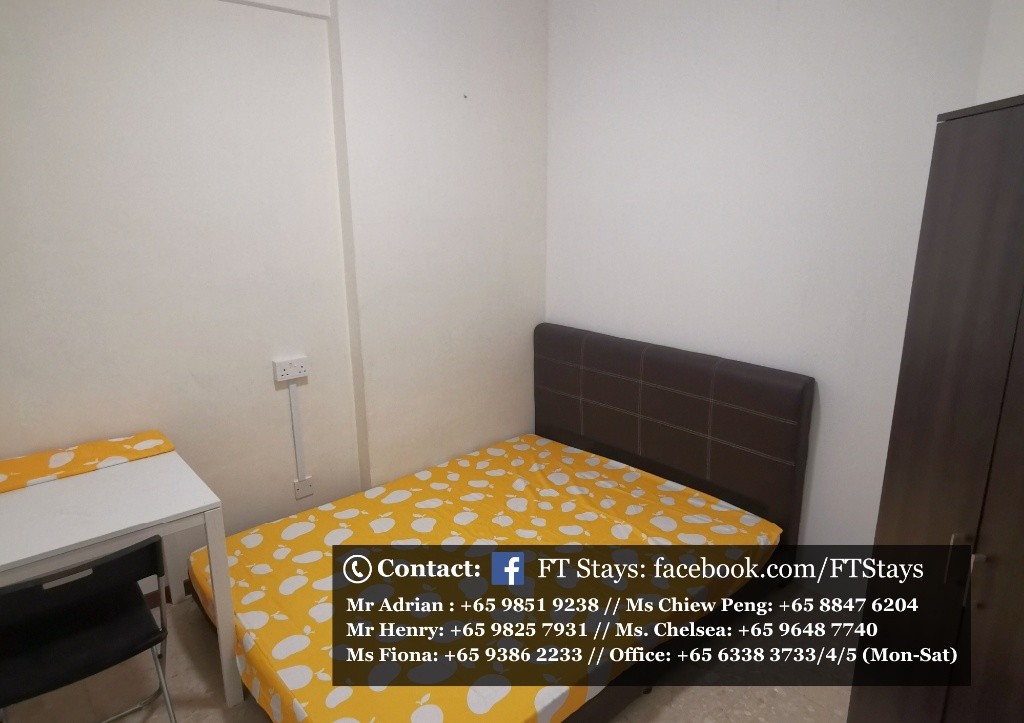 Amenities: wifi, bed, washing machine, ceiling fan and aircon, closet, shared toilet, light cooking allowed, fridge, non smoking, visitors allowed, no owner staying, no pet, no agent fee. - Boon Lay - - Homates Singapore