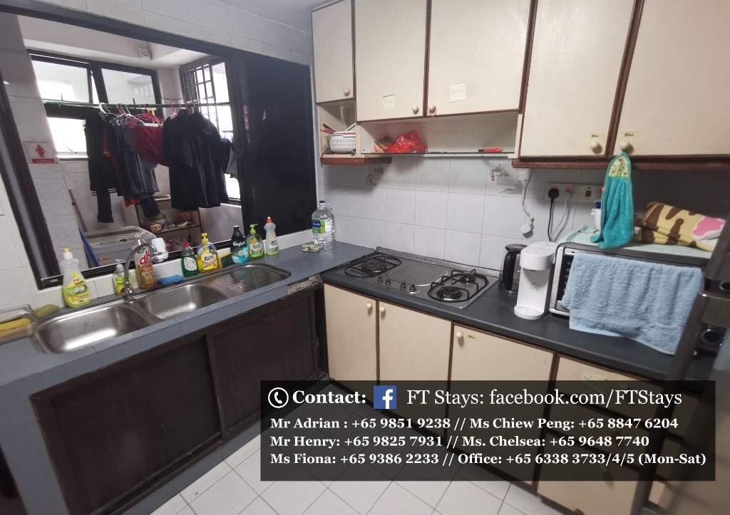 Amenities: wifi, bed, washing machine, ceiling fan and aircon, closet, shared toilet, light cooking allowed, fridge, non smoking, visitors allowed, no owner staying, no pet, no agent fee. - Toa Payoh  - Homates 新加坡