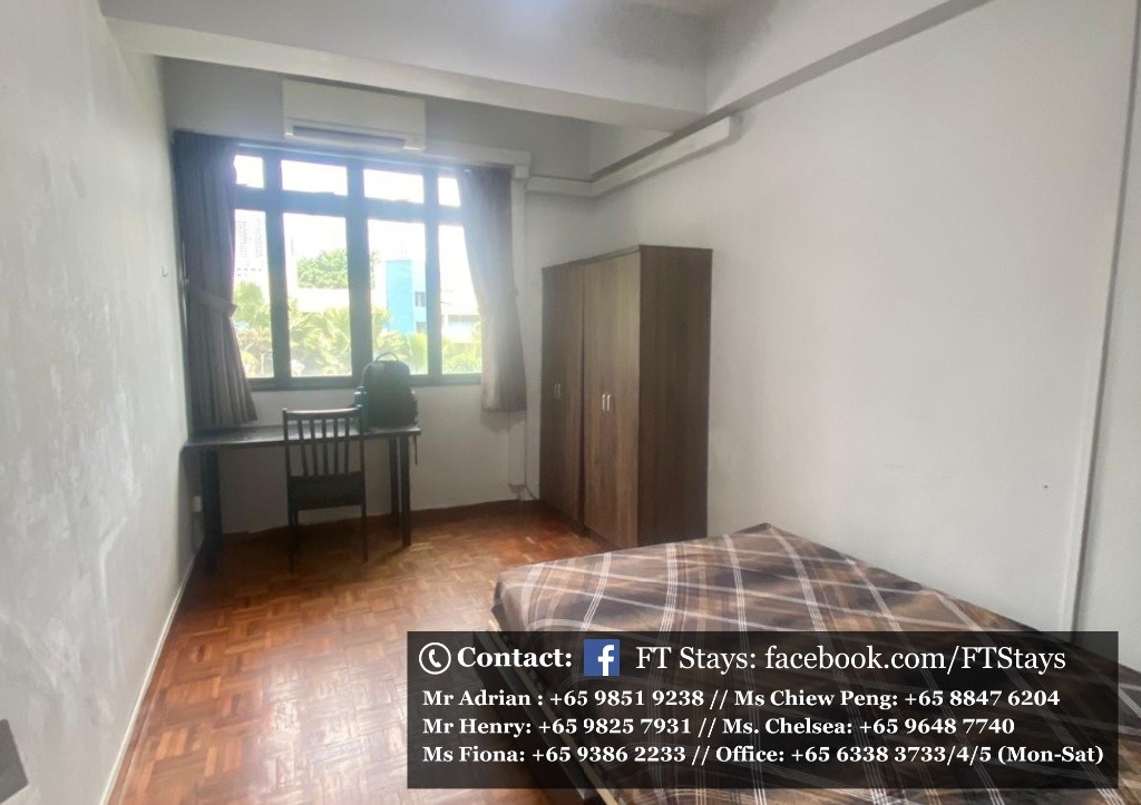 Amenities: wifi, bed, washing machine, ceiling fan and aircon, closet, shared toilet, light cooking allowed, fridge, non smoking, visitors allowed, no owner staying, no pet, no agent fee. - Toa Payoh  - Homates 新加坡