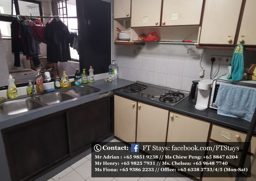 Amenities: wifi, bed, washing machine, ceiling fan and aircon, closet, shared toilet, light cooking allowed, fridge, non smoking, visitors allowed, no owner staying, no pet, no agent fee. - Toa Payoh  - Homates 新加坡