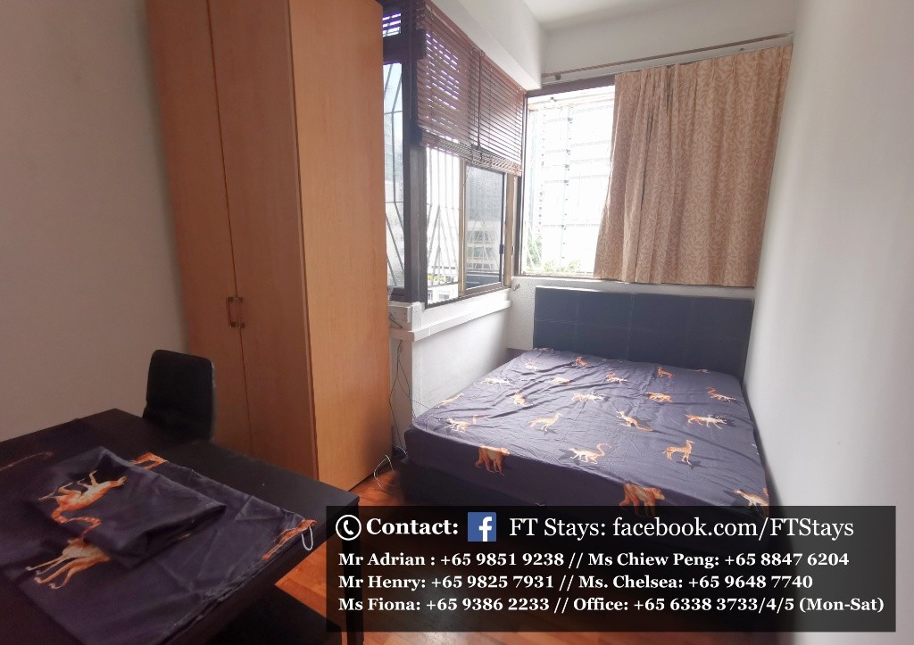 Amenities: wifi, bed, washing machine, ceiling fan and aircon, closet, shared toilet, light cooking allowed, fridge, non smoking, visitors allowed, no owner staying, no pet, no agent fee. - Toa Payoh  - Homates Singapore