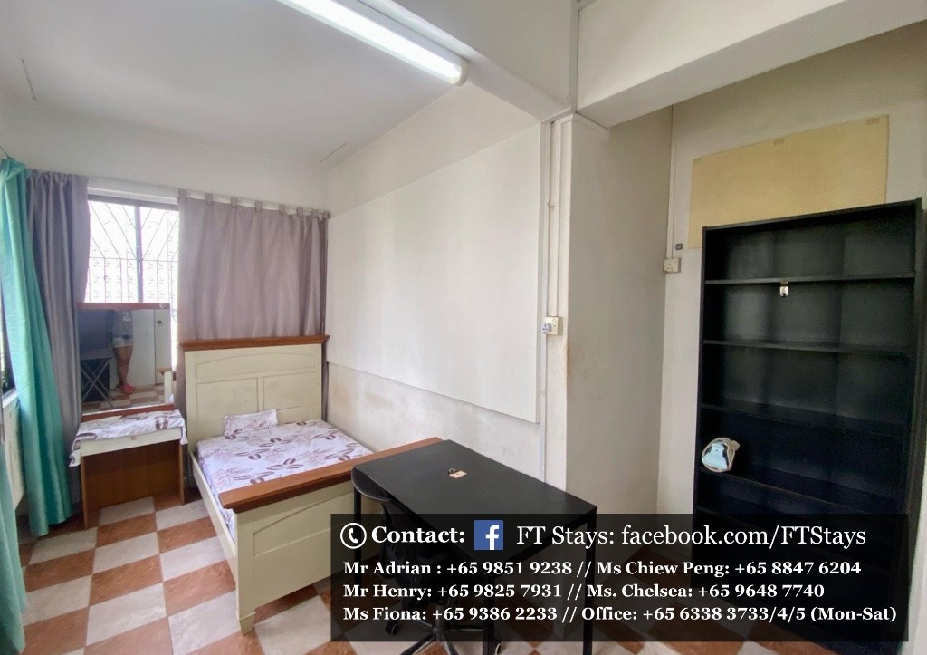 Amenities: wifi, bed, washing machine, ceiling fan and aircon, closet, shared toilet, light cooking allowed, fridge, non smoking, visitors allowed, no owner staying, no pet, no agent fee. - Toa Payoh  - Homates 新加坡