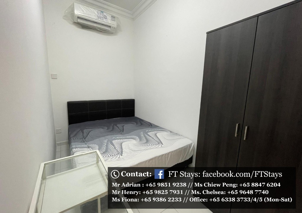 Amenities: wifi, bed, washing machine, ceiling fan and aircon, closet, shared toilet, light cooking allowed, fridge, non smoking, visitors allowed, no owner staying, no pet, no agent fee. - Toa Payoh  - Homates Singapore