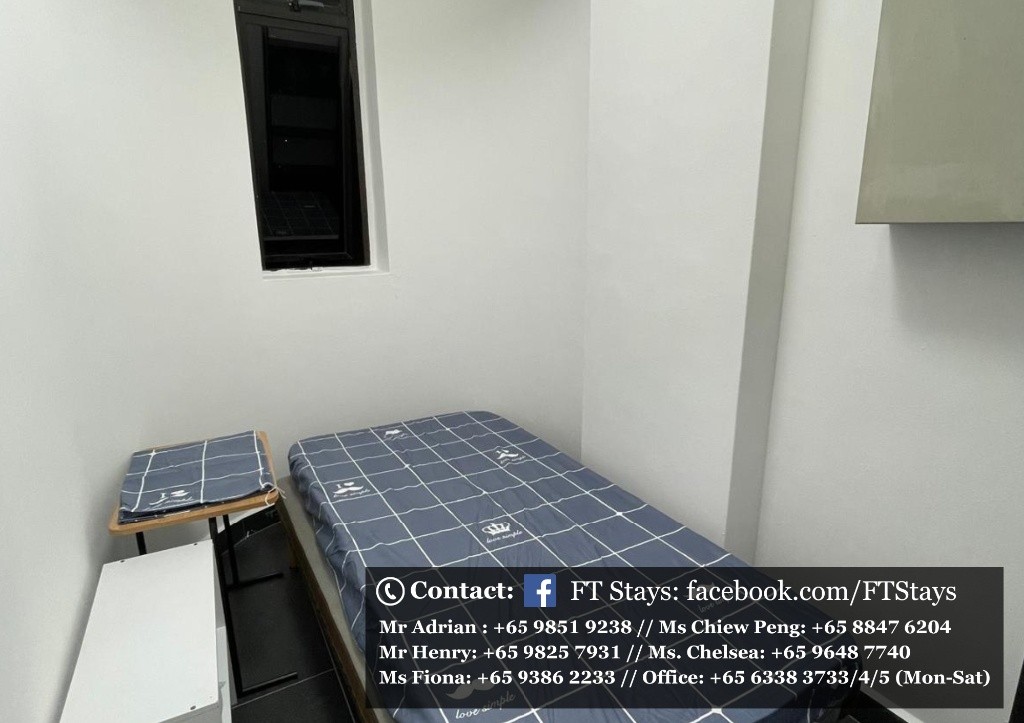 Amenities: wifi, bed, washing machine, ceiling fan and aircon, closet, shared toilet, light cooking allowed, fridge, non smoking, visitors allowed, no owner staying, no pet, no agent fee. - Toa Payoh  - Homates 新加坡