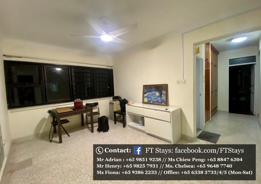 Amenities: wifi, bed, washing machine, ceiling fan and aircon, closet, shared toilet, light cooking allowed, fridge, non smoking, visitors allowed, no owner staying, no pet, no agent fee. - Marine Par - Homates Singapore