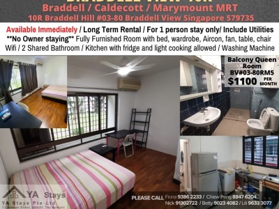 Homates 新加坡 - Braddell 布萊徳 - 10R Braddell Hill #03-80 Braddell View Singapore 579735