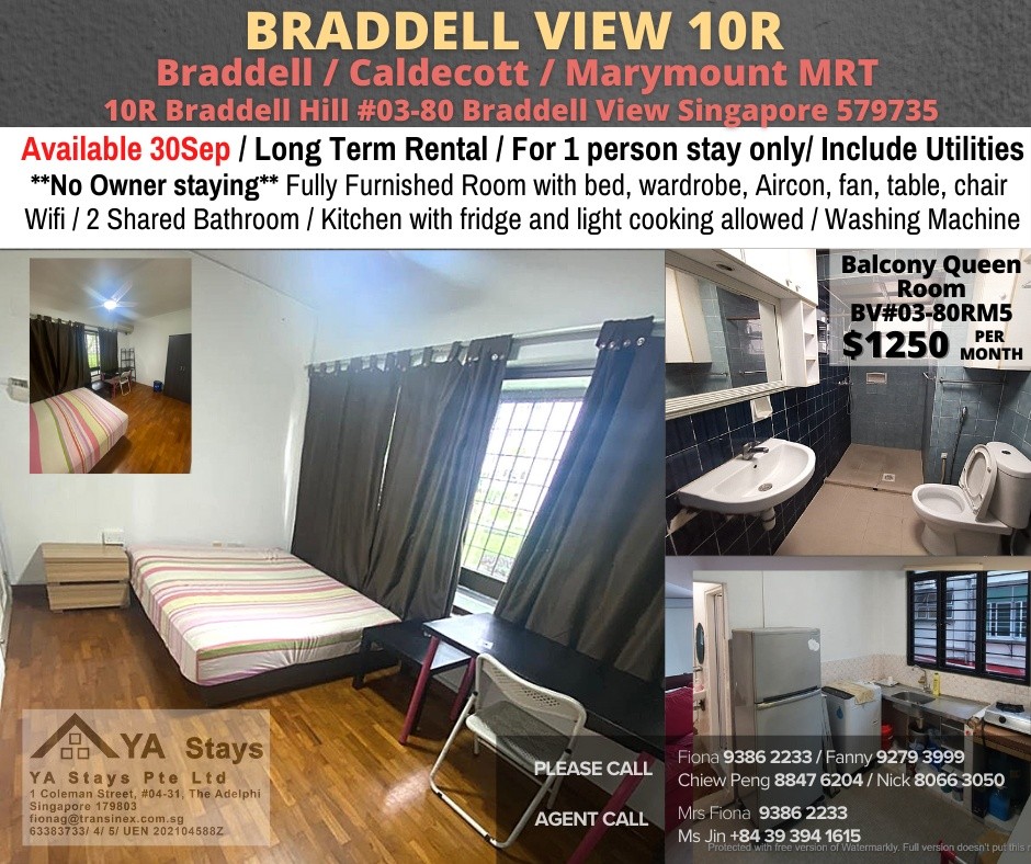 Room For Rent - Toa Payoh - Braddell - Flat - Homates Singapore