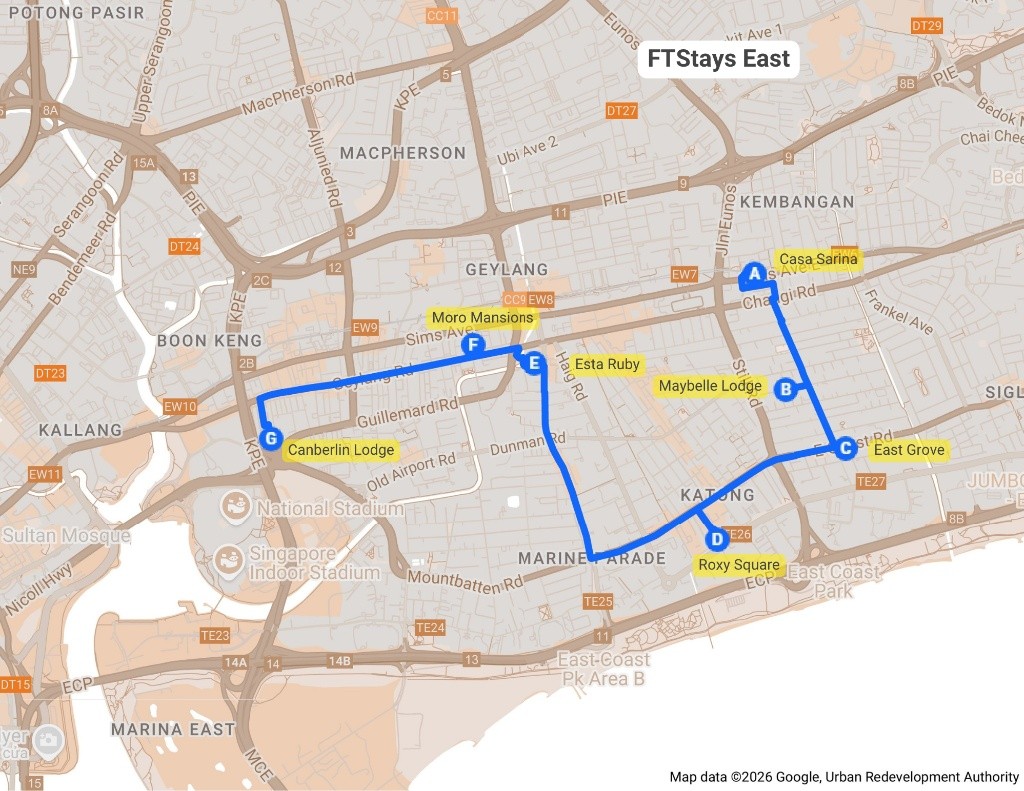 Room for Rent / Paya Lebar – Aljunied – Dakota MRT / Master Room / Available Immediate/ Moro Mansion - Paya Lebar 巴耶利嗒 - 整个住家 - Homates 新加坡