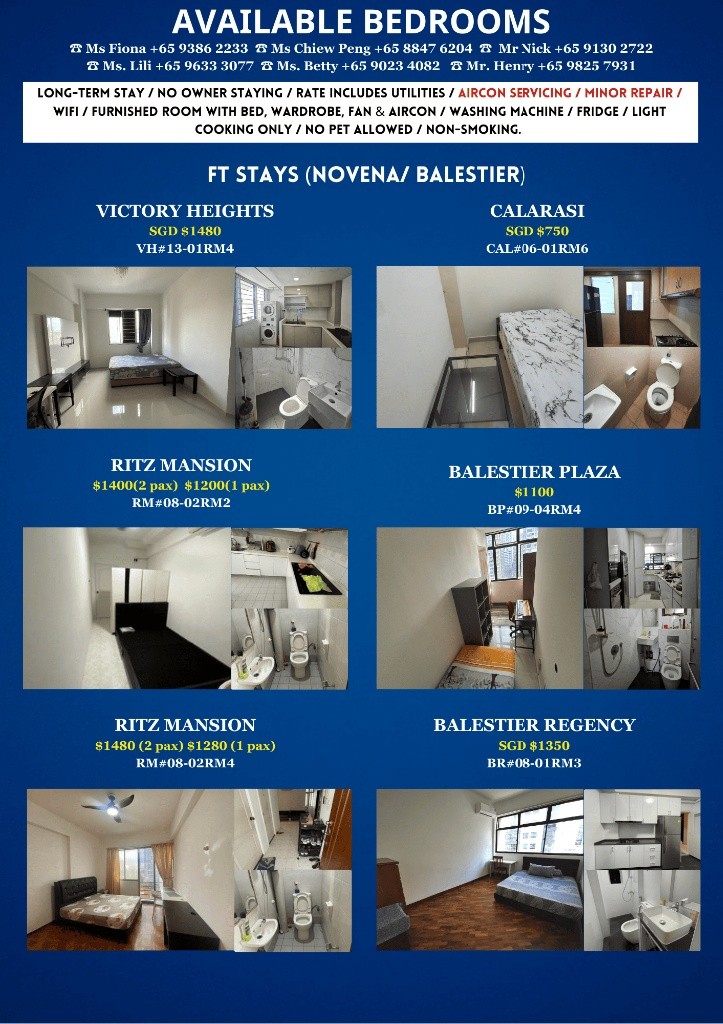 Room for rent / Toa Payoh / Boon Keng / Novena MRT / Common room / 1 -2 pax stay / Available﻿ March 29 - Toa Payoh 大巴窯 - 分租房間 - Homates 新加坡