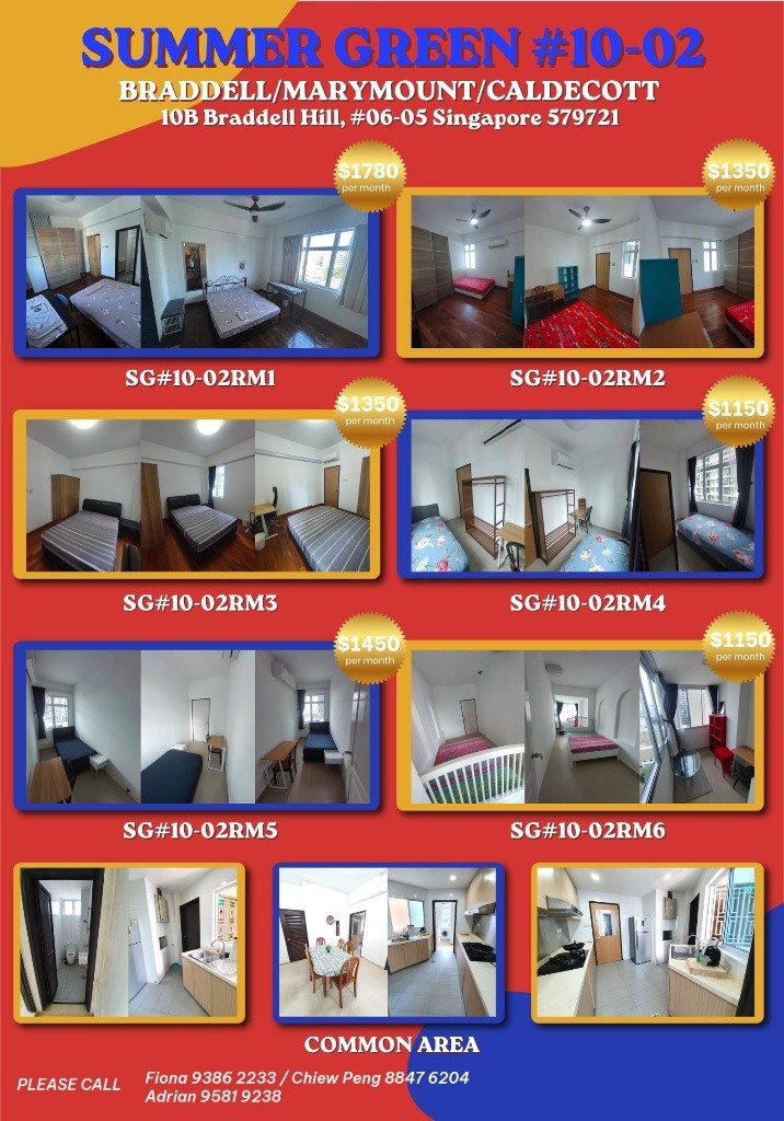 Room for rent / Toa Payoh, Novena / Common room / 1pax stay / Available May 10 - Novena - Flat - Homates Singapore