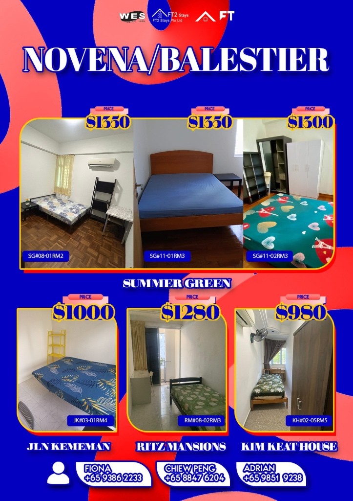 Available﻿ Immediately - Common Room/Include Utilities/Wifi/Aircon/No Agent Fee/Light Cooking Allowed/Washing Machine - Toa Payoh 大巴窯 - 分租房間 - Homates 新加坡