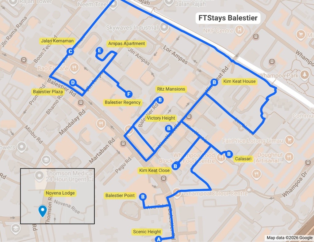 Room for rent / Novena MRT / Common room / 1pax stay / Available 14 Oct - Novena 諾維娜 - 分租房間 - Homates 新加坡