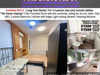 Singapore -  - 1N Pine Grove #03-61, Singapore 591301