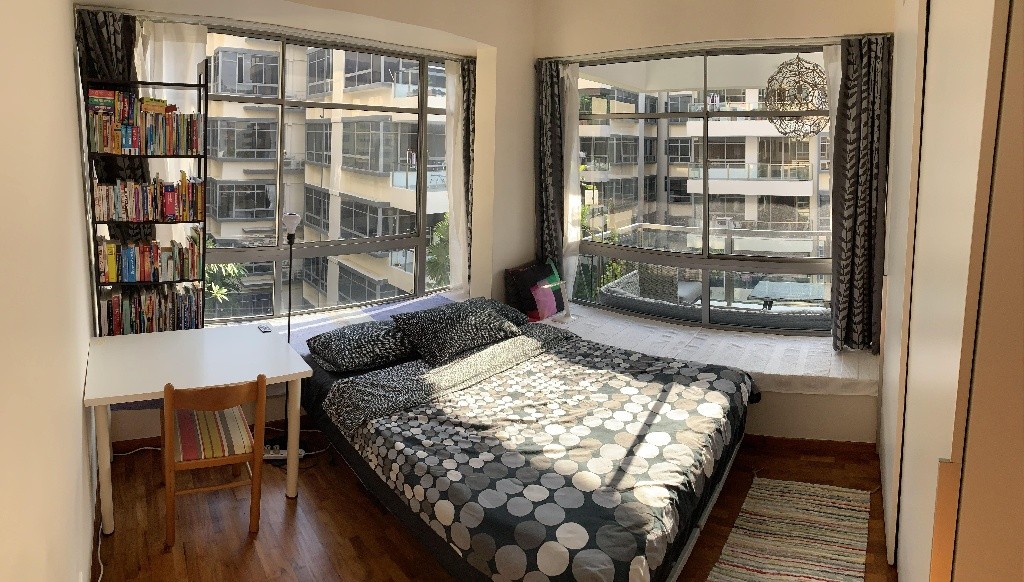 Spacious room with pool view &amp; new mattress @Aljunied (all-inclusive); bright, quiet; no agent fee - Aljunied 阿裕尼 - 分租房間 - Homates 新加坡