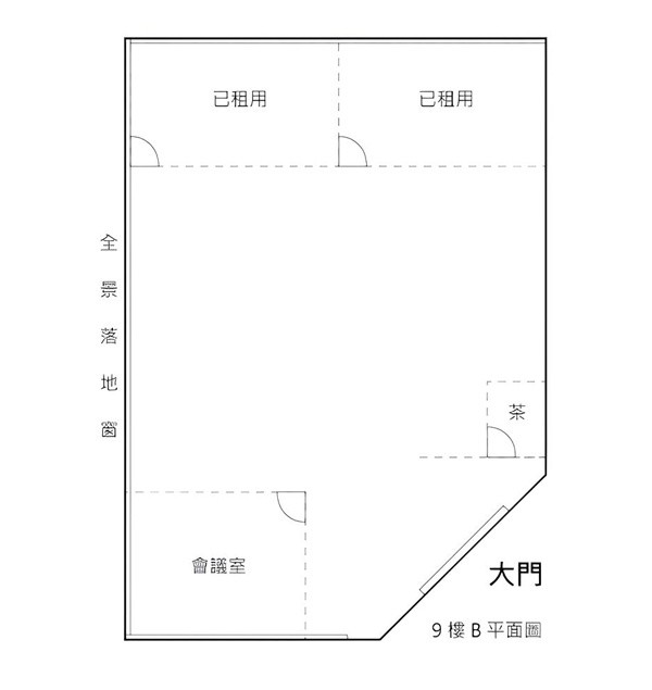 台中北區辦公室出租｜金額面議｜彈性工位＆小團隊可談｜可營業登記 - North - Office - Homates Taiwan